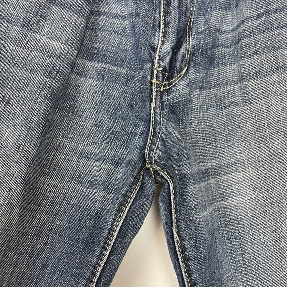 Black Premium Men’s Low Rise Slim Straight Jeans 32/34 - Picture 4 of 12